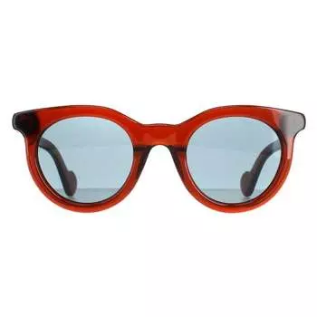 Круглые дамы темно-синие ml0013 Moncler, коричневый