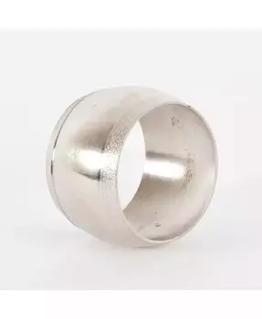 Круглые кольца для салфеток, набор из 4 шт Saro Lifestyle, серебро