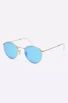 КРУГЛЫЕ МЕТАЛЛИЧЕСКИЕ очки Ray-Ban, золотой