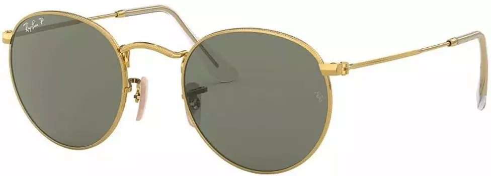 Круглые металлические солнцезащитные очки Ray-Ban