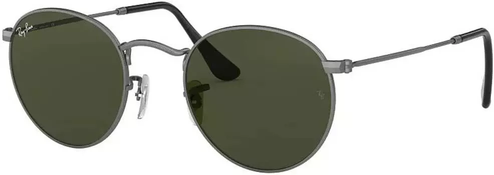 Круглые металлические солнцезащитные очки Ray-Ban