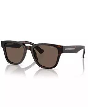 Круглые мужские солнцезащитные очки, PR A04S PRADA, коричневый