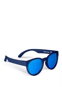 Круглые мужские солнцезащитные очки Simon с зеркальным покрытием Roshambo Eyewear, синий