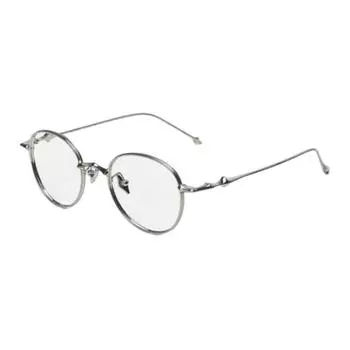 Круглые оправы для очков мужские, серебристо-золотые GENTLE MONSTER