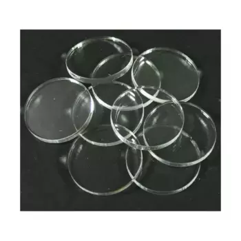 Круглые основания - 30 мм (50), Miniature Bases - Clear Acrylic - 3mm Thick (Litko Aerosystems)