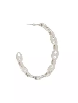 Круглые серьги Rabanne, серебряный