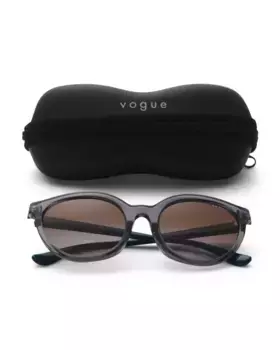 Круглые солнцезащитные очки 51 мм Vogue, серый