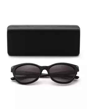 Круглые солнцезащитные очки 54 мм Tumi, черный