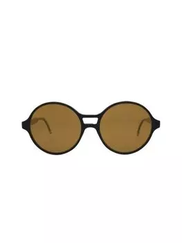 Круглые солнцезащитные очки 58MM Thom Browne, темно-синий