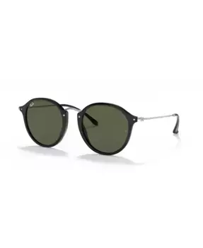 Круглые солнцезащитные очки Fleck Unisex, RB2447 Ray-Ban, черный