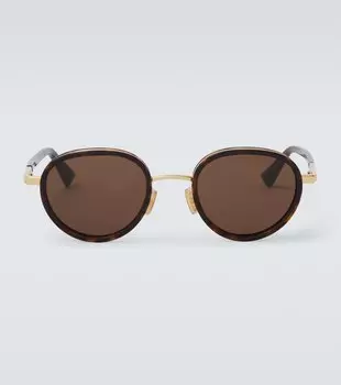 Круглые солнцезащитные очки Forte Panthos Bottega Veneta