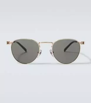 Круглые солнцезащитные очки Gucci