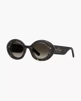 Круглые солнцезащитные очки Marc Jacobs, цвет Havana