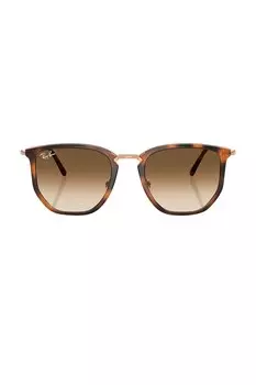 Круглые солнцезащитные очки Ray-Ban, transparent