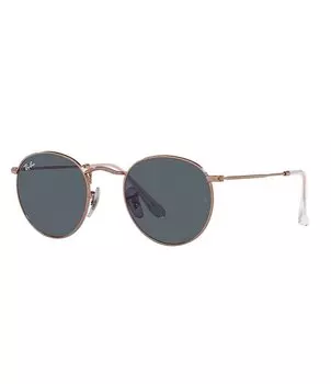 Круглые солнцезащитные очки Ray-Ban унисекс RB3447 50 мм, розовый