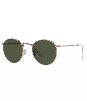 Круглые солнцезащитные очки Ray-Ban унисекс RB3447 50 мм, розовый