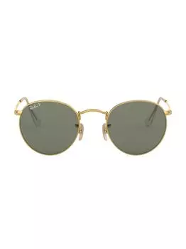 Круглые солнцезащитные очки RB3447 50 мм Ray-Ban, зеленый