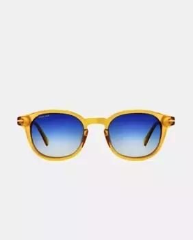 Круглые солнцезащитные очки унисекс с поляризованными линзами Polar, желтый