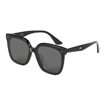 Круглые солнцезащитные очки унисекс Upthree, New Version Square Frame Diamond Temple Green Lens