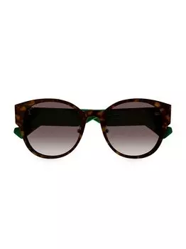 Круглые солнцезащитные очки Web Studi 56MM Gucci