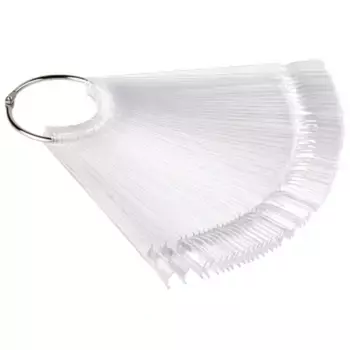 Круглые типсы Virgin, 50 оттенков Mnp