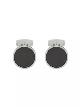 Круглые запонки Tateossian, серебряный