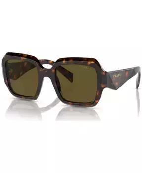 Круглые женские солнцезащитные очки, PR 28ZS PRADA, коричневый