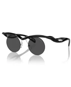 Круглые женские солнцезащитные очки, PR A25S PRADA, черный