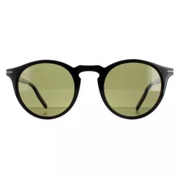 Круглый блестящий черный минерал, поляризованный, 555 нм Raffaele Serengeti, черный