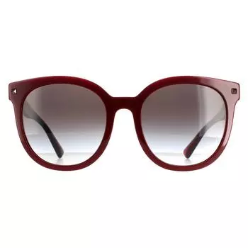 Круглый Бордо Серый Градиент VA4083 Valentino, красный