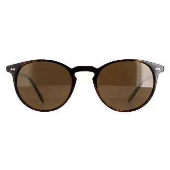 Круглый рупор True Brown поляризованный Riley OV5004SU Oliver Peoples, коричневый