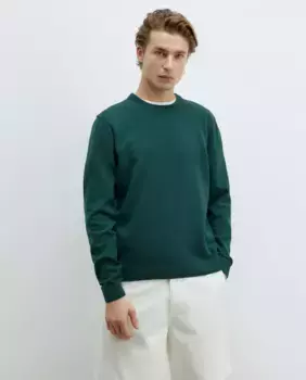 Круглый свитер Sfera, темнозеленый