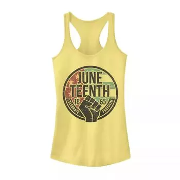 Круглый танк для юниоров «Празднуйте свободу 1865 июня».