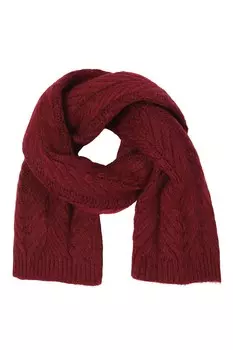 Круглый вязаный шарф Tatuum, бургундия
