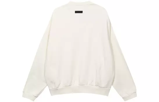Круглый вырез Fear Of God Essentials, цвет Cloud Dancer
