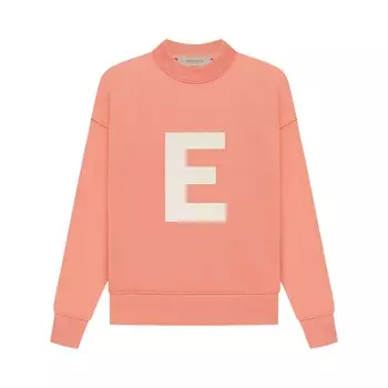 Круглый вырез Fear of God Essentials, цвет Коралл