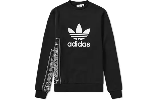 Круглый вырез пуловер толстовка мужская Adidas Originals