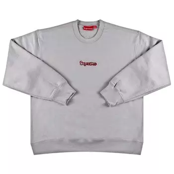 Круглый вырез с логотипом Supreme Gonz, цвет Серый