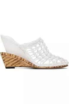 Круизные мюли 'The Double Woven' Jacquemus, мультиколор