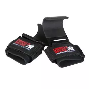 Крюк для тяжелой атлетики - черный GORILLA WEAR