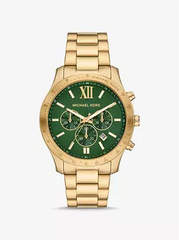 Крупногабаритные часы Berkley золотистого цвета Michael Kors, золотой
