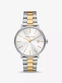 Крупногабаритные двухцветные часы Blake Michael Kors