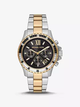 Крупногабаритные двухцветные часы Everest Pav Michael Kors