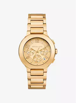 Крупные часы Gramercy золотистого цвета Michael Kors, золотой