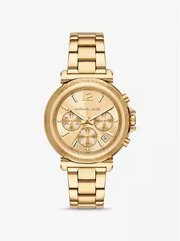 Крупные часы Maren золотистого оттенка Michael Kors, золотой