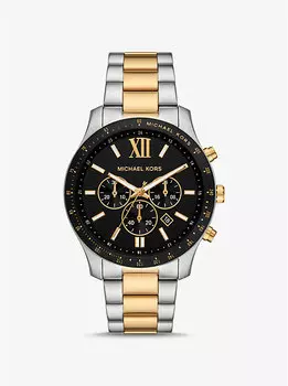 Крупные двухцветные часы Berkley Michael Kors, мультиколор
