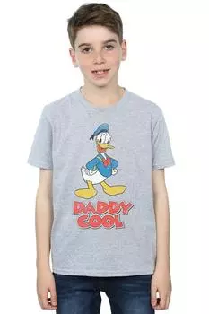 Крутая футболка Donald Duck Daddy Disney, серый