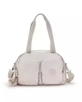 Крутая многопозиционная сумка через плечо со съемным ремешком в золотом цвете Defea Kipling