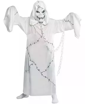 Крутой костюм гуля для больших мальчиков и девочек Buyseasons, белый
