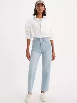 Крутые женские джинсы с прямой лодыжкой и грудной клеткой Levi's, синий